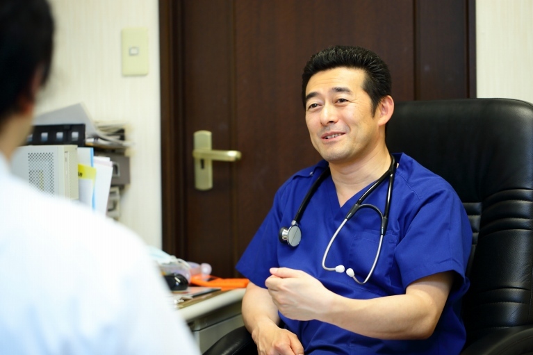 ステップ１．初診はお話をうかがいます